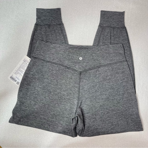 Lululemon Align High Rise Jogger Pants Heathered Graphite Grey 12 NWT - Picture 4 of 8